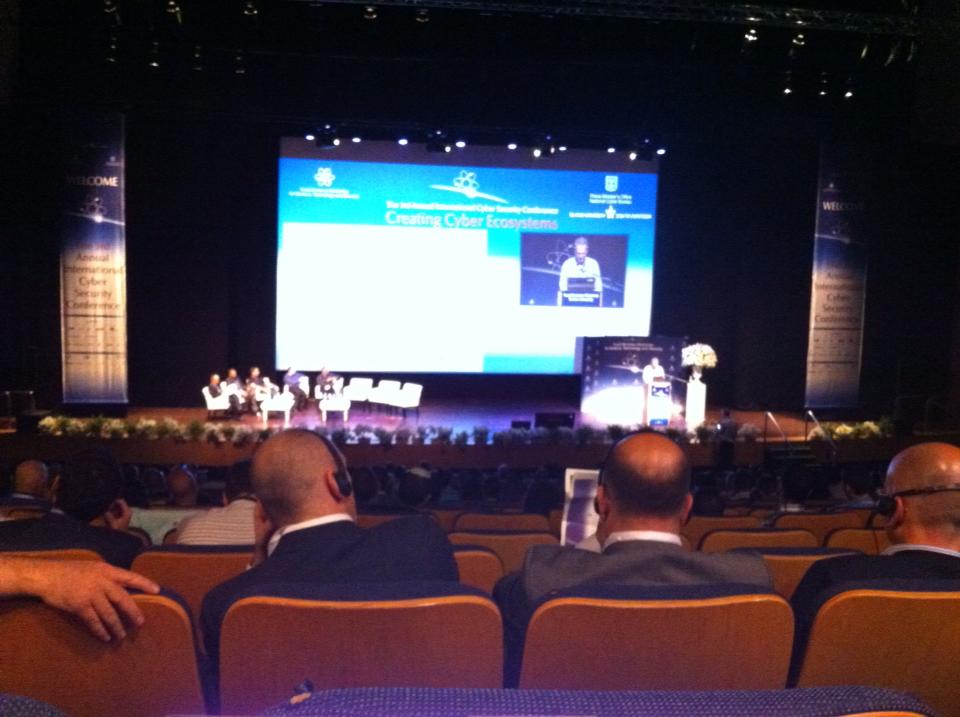 Lecturing about cyber threats