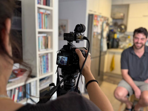 Behind the Scenes of Our Research Filming Day