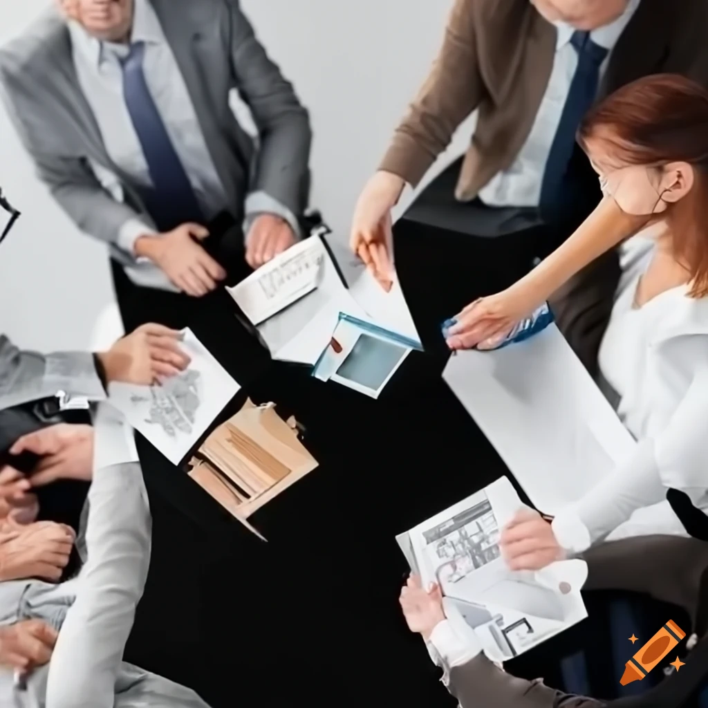 consulenti intorno a un tavolo