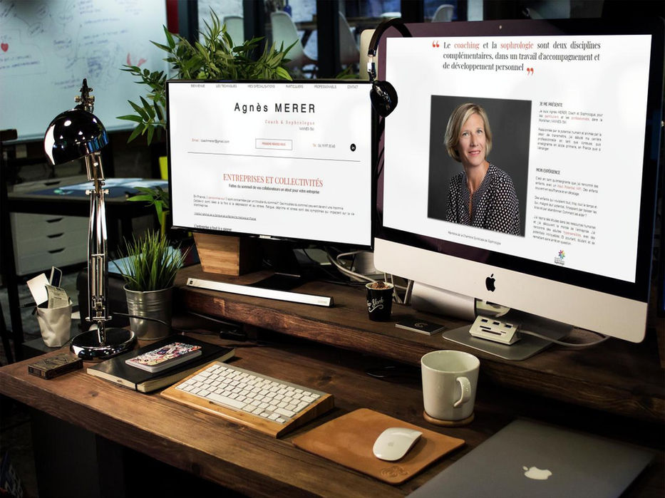 Site Web Agnès Merer Coach
