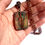 Thumbnail: Native American feather wooden mens necklace