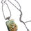 Thumbnail: Biker style Gear brutal mens wooden necklace