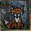 Thumbnail: Fox Multi-Layer Original Hand Painted Glass Enamel