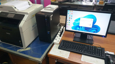 ติดตั้งคอมพิวเตอร์+เครื่องปริ้นท์สำนักงานองค์การบริหารส่วนตำบล จ.นครราชสีมา