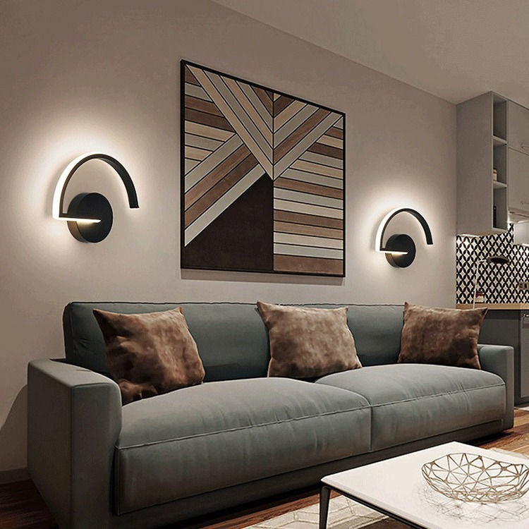 Nordic Background Decorative Wall Lamp Creative