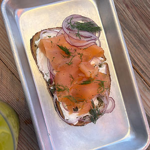 Lox Toast