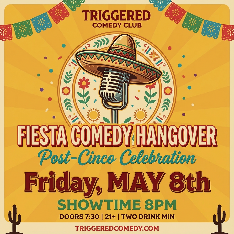 Headliner Takeover: Live Comedy Melbourne FL - May 8, 2026 | Triggered Comedy Club