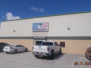 Former Diamondback industrial building at 1060 Cox Rd in Cocoa, now Acadian Contractors' east coast headquarters
