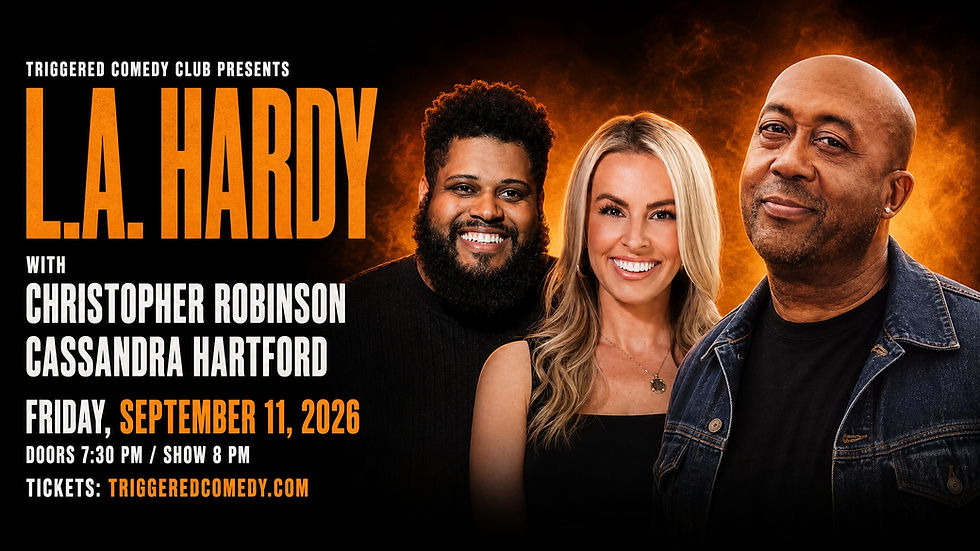 Fall Laugh Attack: Stand-Up Comedy Melbourne FL - Sep 11, 2026 | Triggered Comedy Club