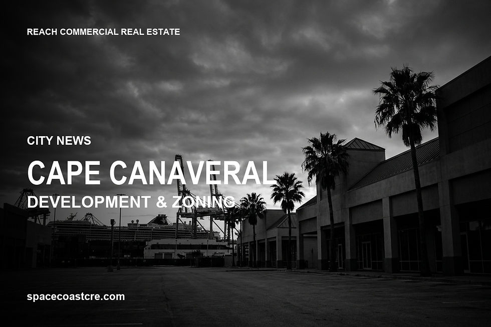 Port Canaveral cruise and cargo terminals, Brevard County FL commercial real estate news