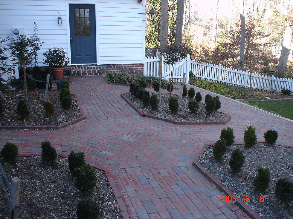 col patio before