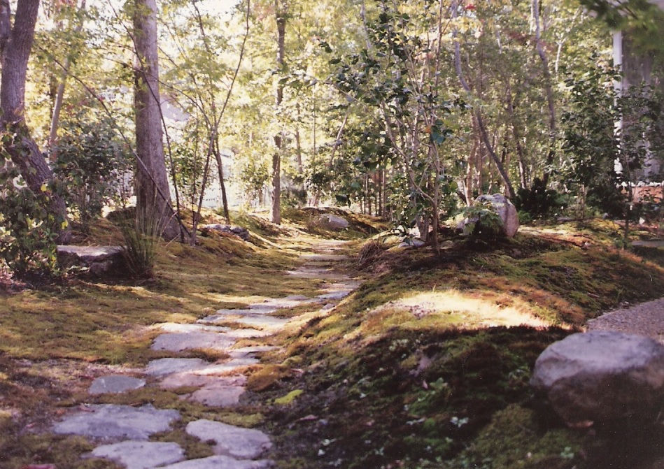 japanese garden steps