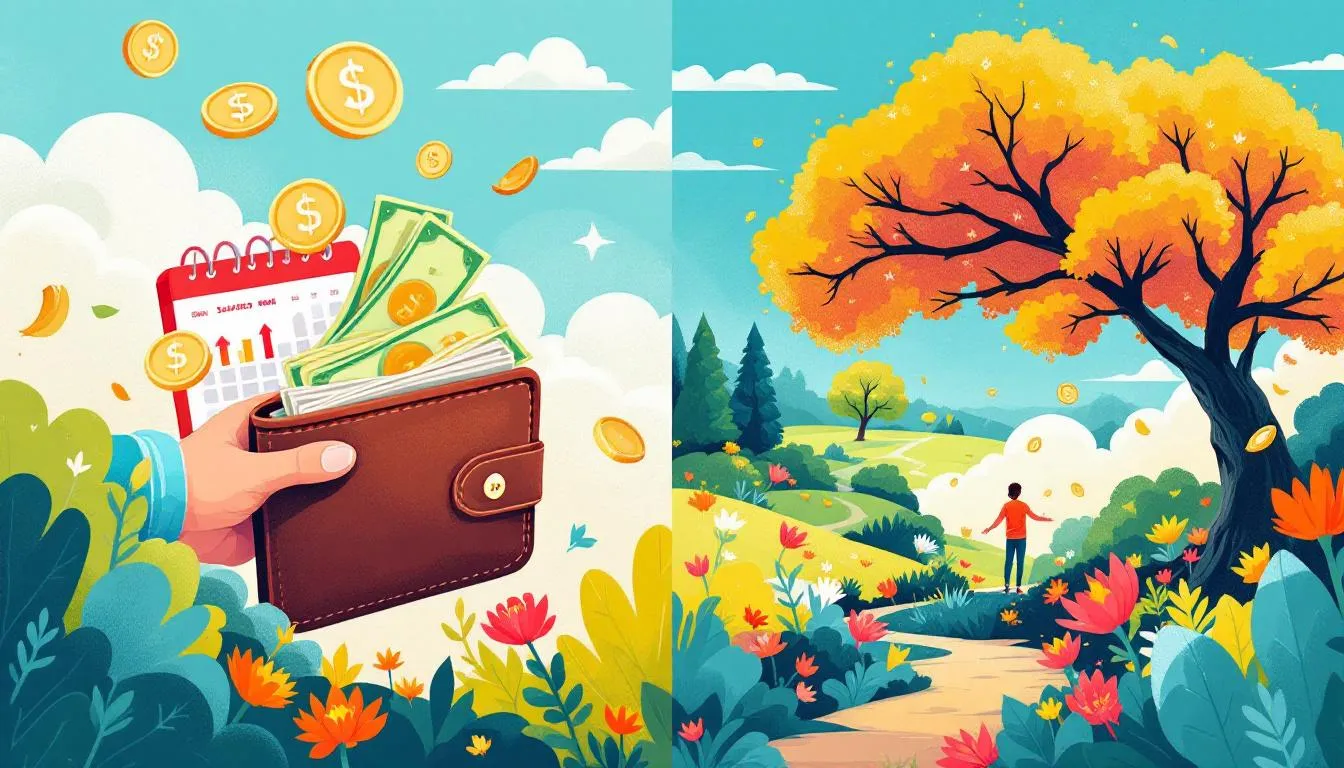 The financial benefits of quitting alcohol, depicting savings and a healthier lifestyle.