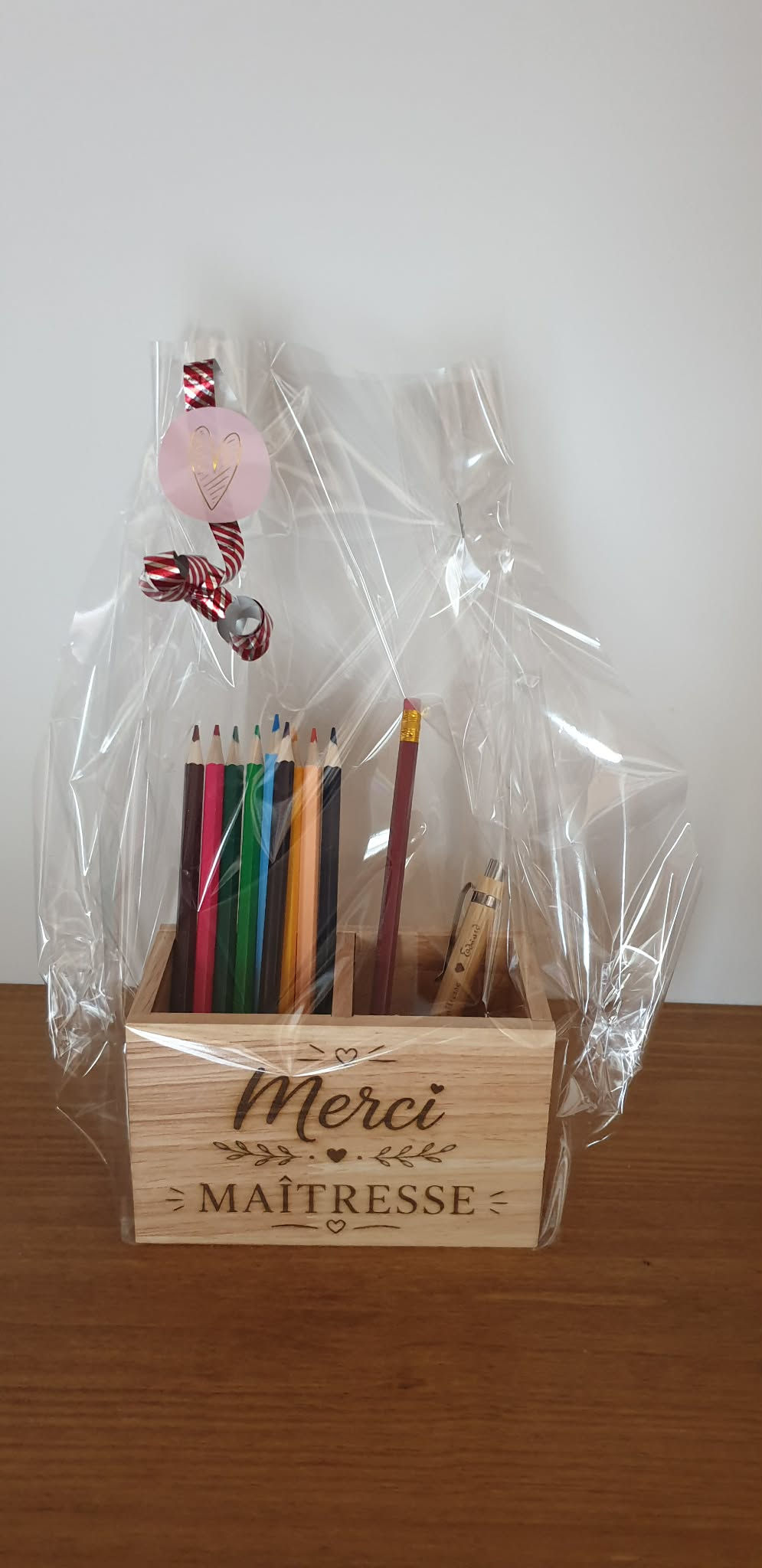 Pot crayon maîtresse