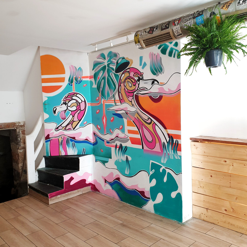 Customisation Café Galerie - Lyon France 05/2019
