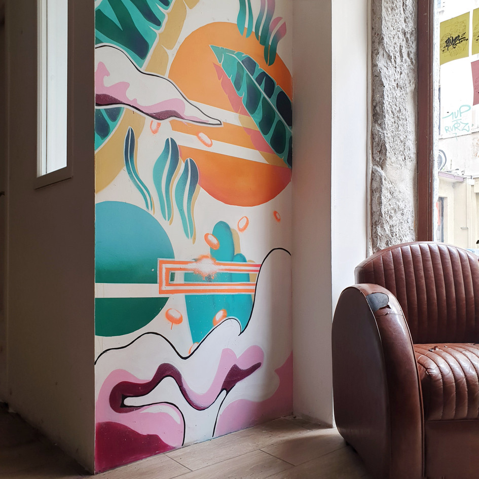 Customisation Café Galerie - Lyon France 05/2019