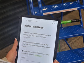 Warranty registration