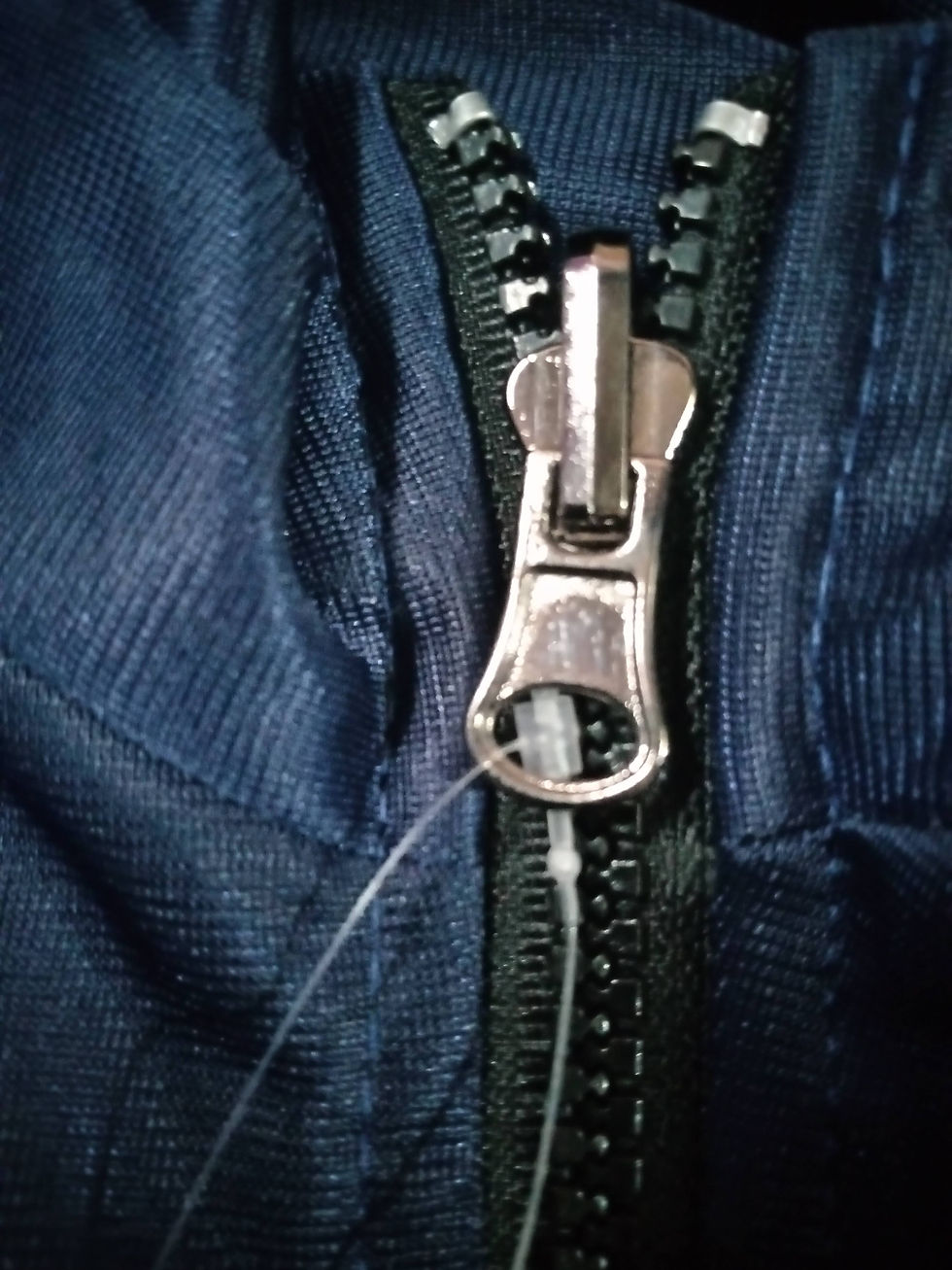 Thumbnail: Navy Blue Metallic Jackets