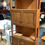 Thumbnail: Tall Wooden Storage Unit with Shelves and Cupboards