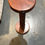 Thumbnail: Small Wooden Pedestal Table