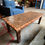 Thumbnail: Wooden Coffee Table with Decorative Tile Top