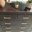 Thumbnail: Dark Wood Chest of Drawers with Modern Handles