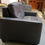 Thumbnail: Comfortable Black Two-Seater Sofa – Ideal for Small Spaces