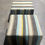 Thumbnail: Pair of Square Fabric Ottomans with Striped Pattern