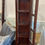 Thumbnail: Classic Narrow Wood Display Cabinet with Glass Door