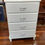 Thumbnail: White Chest of Drawers with 4 Spacious Drawers