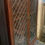 Thumbnail: Dark Wood Cabinet with Diamond Glass Doors