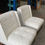 Thumbnail: Pair of Coco Republic Armless Accent Chairs