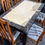 Thumbnail: Marble-Top Dining Table with 6 Timber Chairs