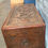 Thumbnail: Antique Hand-Carved Wooden Trunk