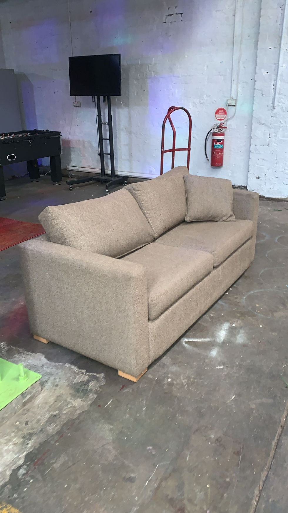 Thumbnail: Fold-Out Sofa Bed – 2 Seater