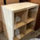Thumbnail: 4-Cube Light Wood Shelf Unit