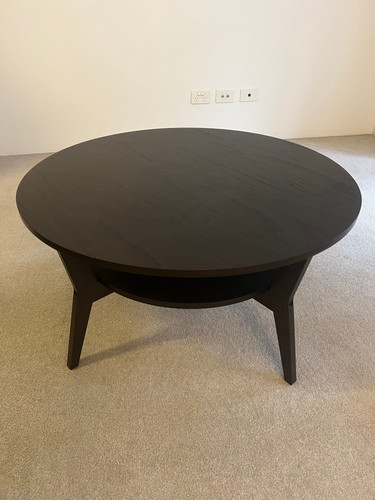 IKEA Round Coffee Table with Storage Shelf | 2ND Life Goods Store