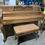 Thumbnail: Kawai Upright Piano with Matching Bench – Vintage Wood Finish