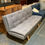 Thumbnail: Grey Convertible Sofa Bed