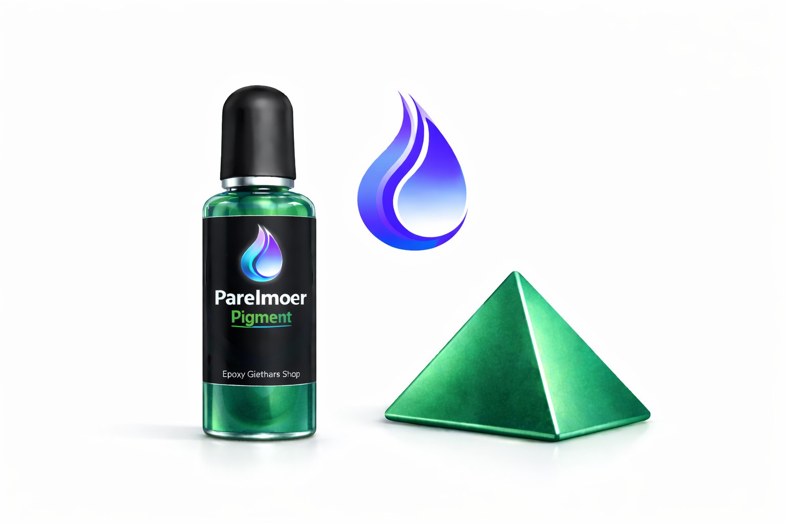 Epoxy parelmoer pigment voor luxe en dekkende resin creaties