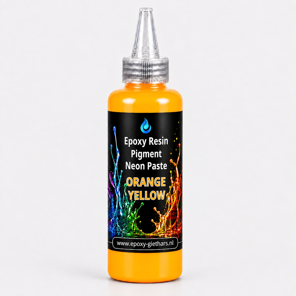 Intens fluorescerende neon pigmentpasta voor Epoxy Resin Art