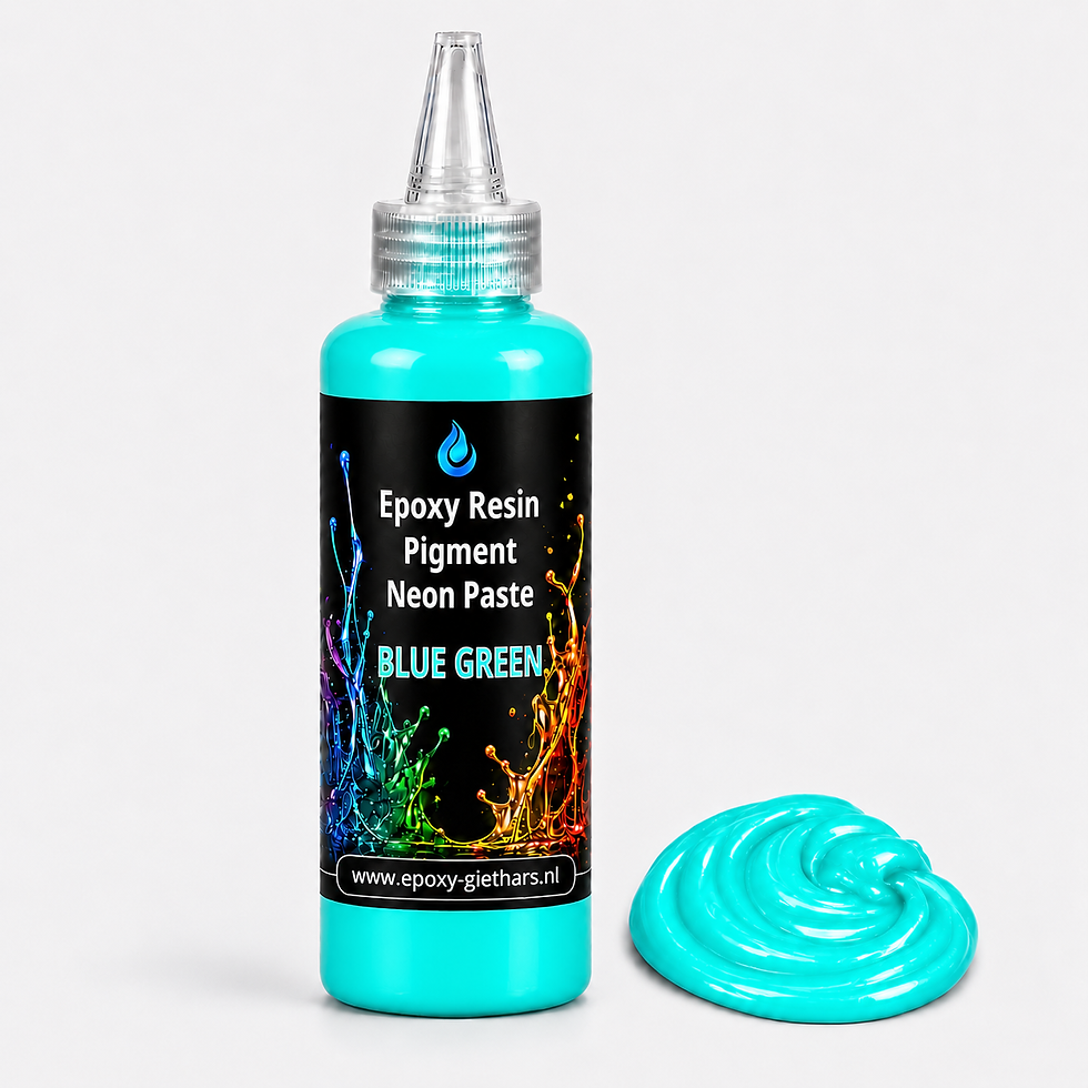 Neon pigmentpasta voor epoxyhars in doseerflesje – 50 gram
