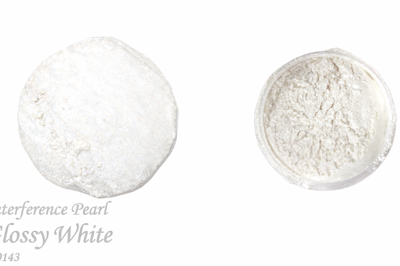 Interferentie Fairy pigmentpoeder toegepast in resin art met etherische pastelglans