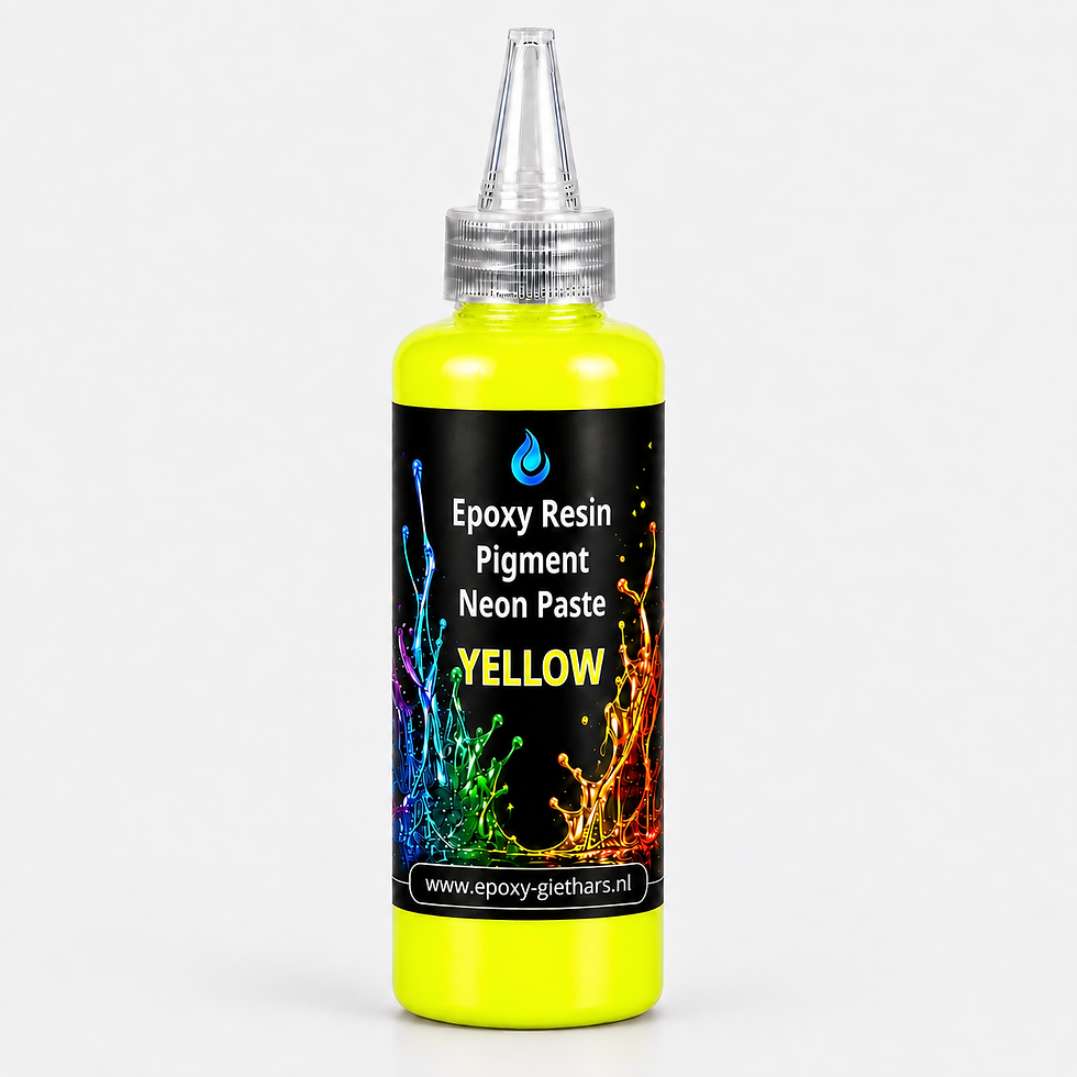 Intens fluorescerende neon pigmentpasta voor Epoxy Resin Art