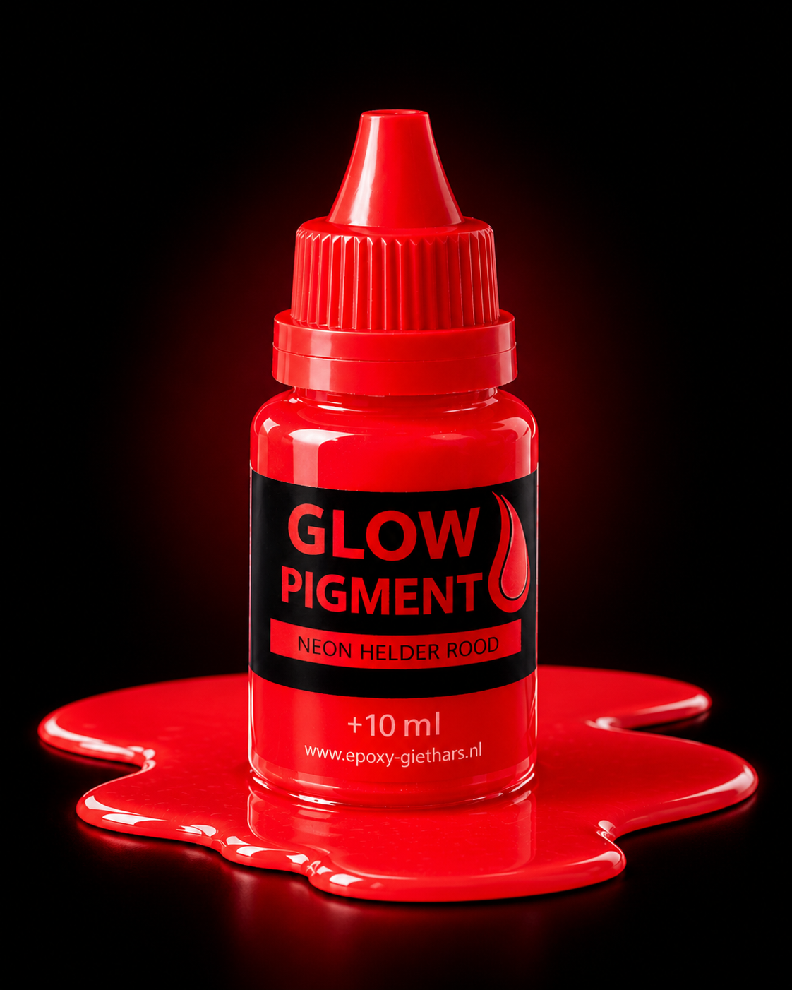 Neon vloeibaar pigment voor epoxyhars – 10 ml fluorescerend pigment voor resin art en DIY-projecten