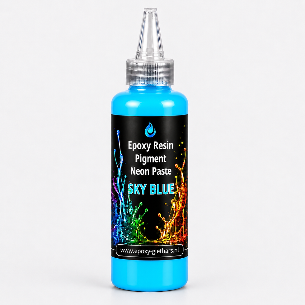 Intens fluorescerende neon pigmentpasta voor Epoxy Resin Art