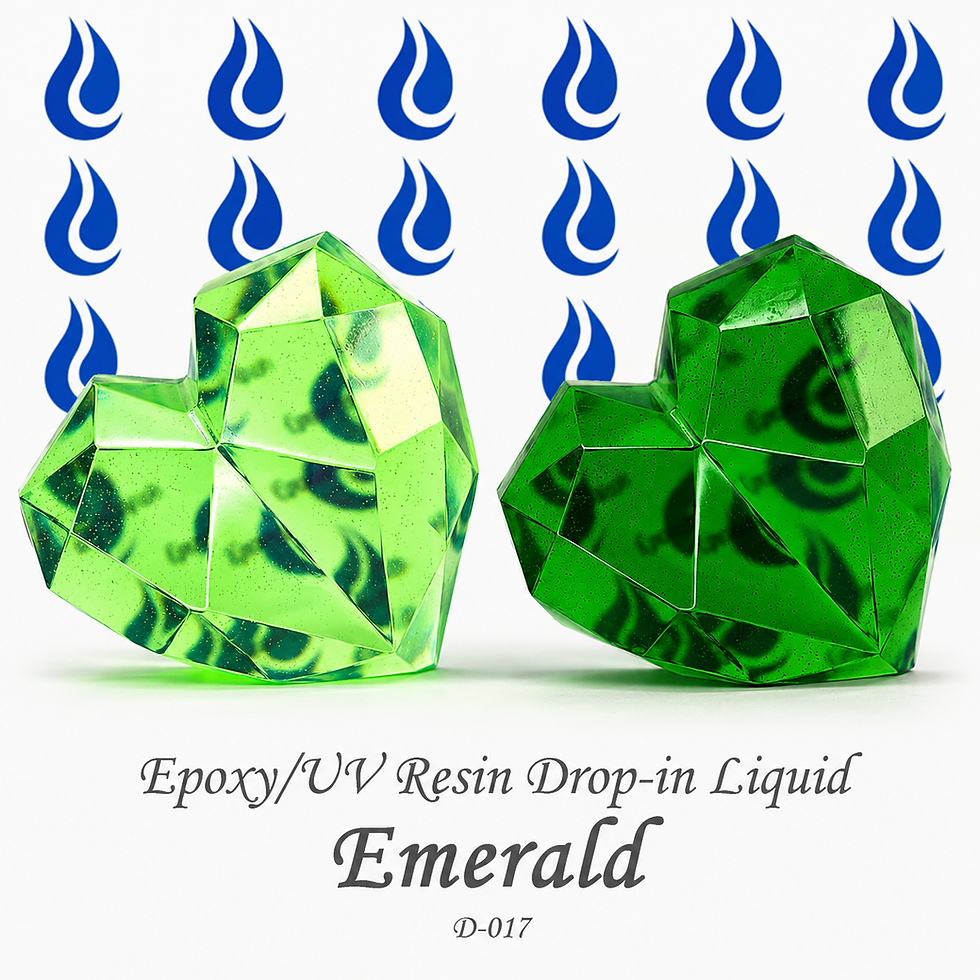 Druppelen van kleurstof in epoxy – eenvoudig te doseren pigment