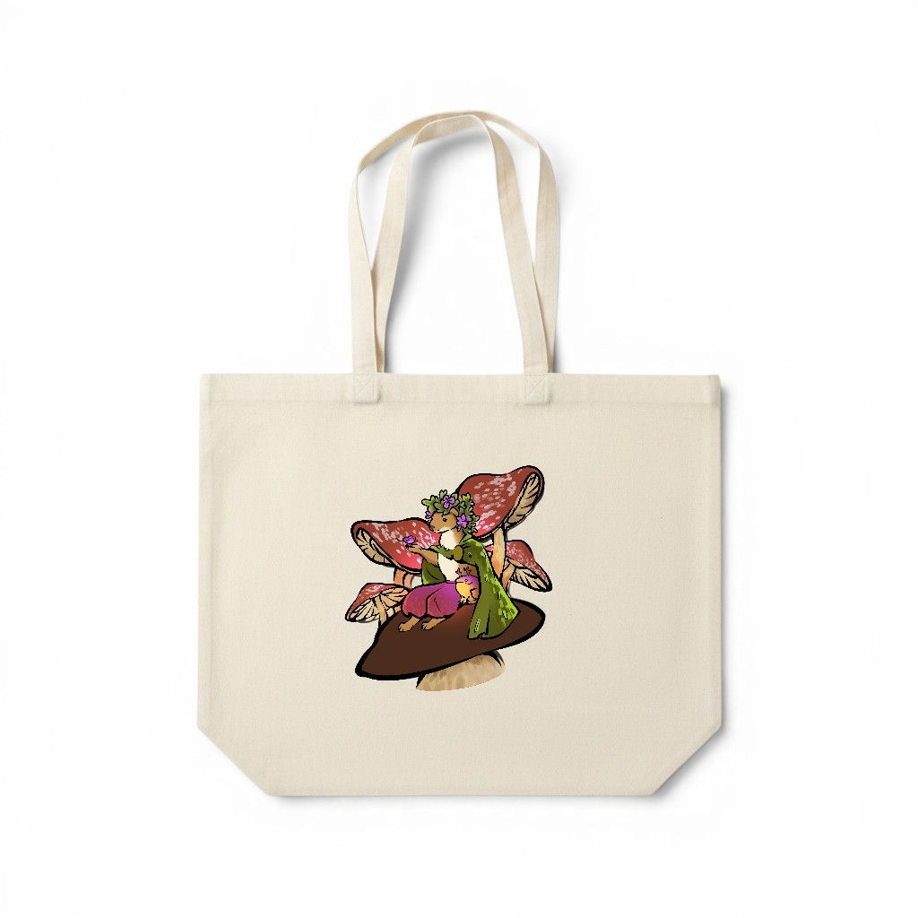 Tote Bag - Druid Stoat - Large and Regular