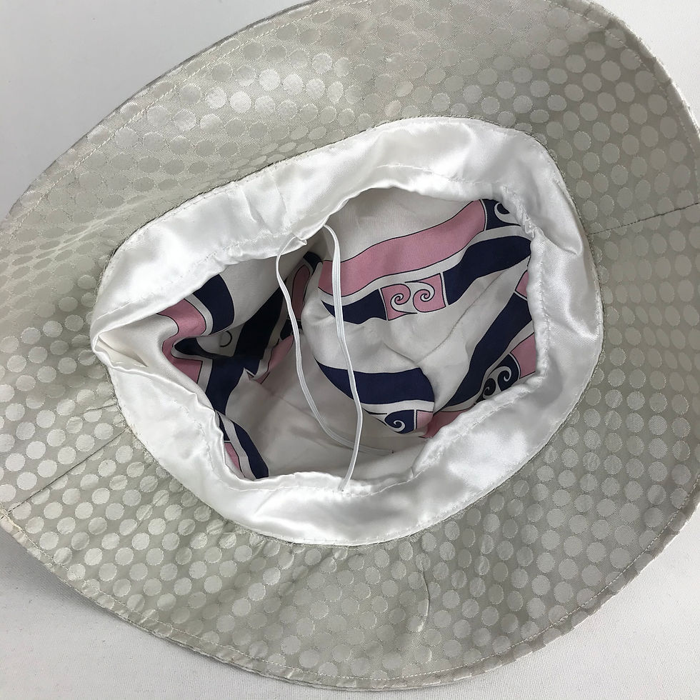 Thumbnail: Silk Jacquard Bucket hat