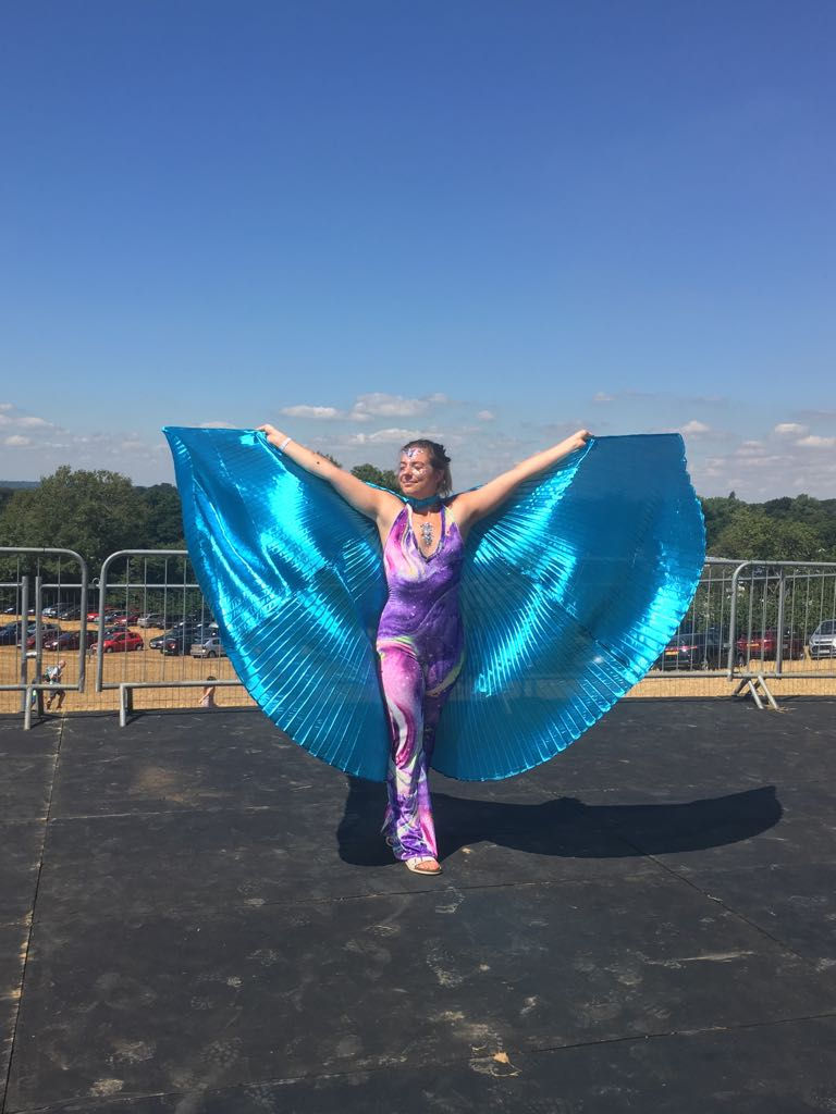 Thumbnail: Mystic Blue Angel Wings